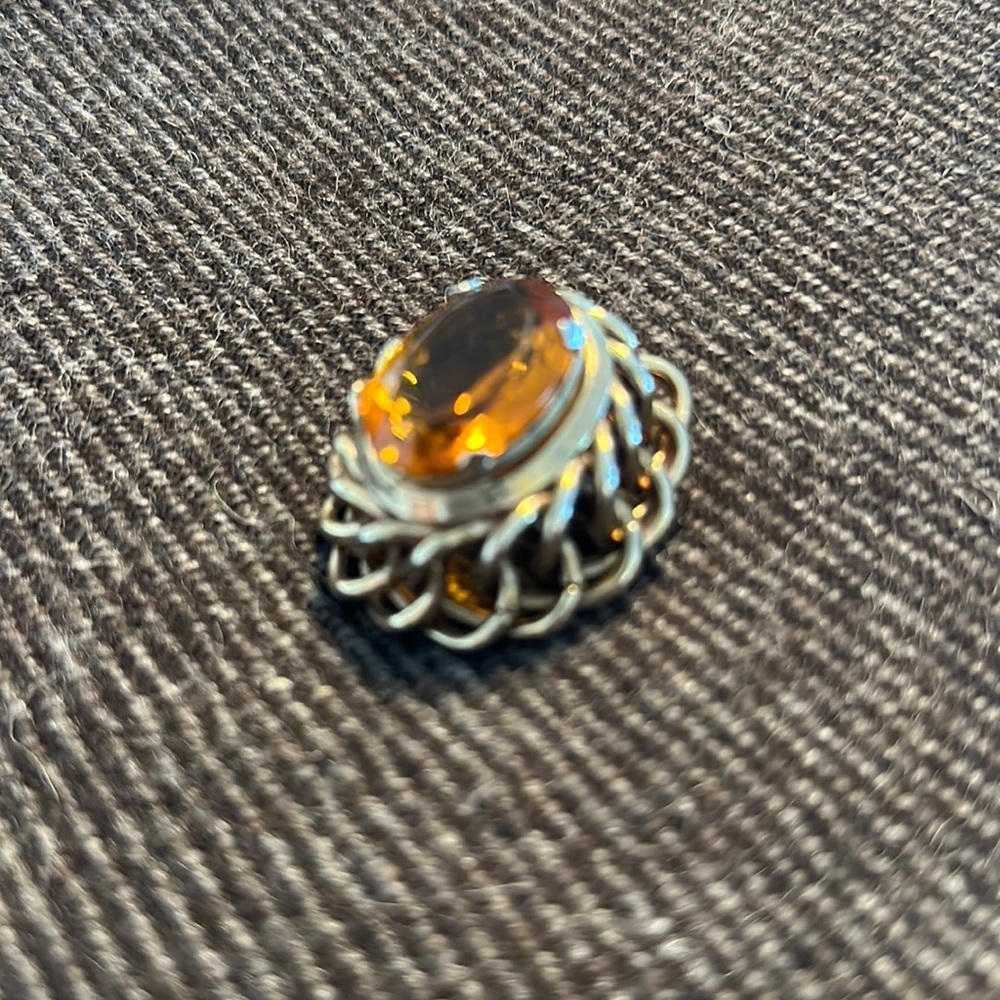 Topaz brooch - Picture 1 of 3